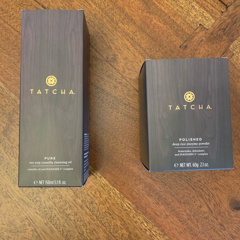 Tatcha Pure Duo: Cleansing Oil & Enzyme Powder